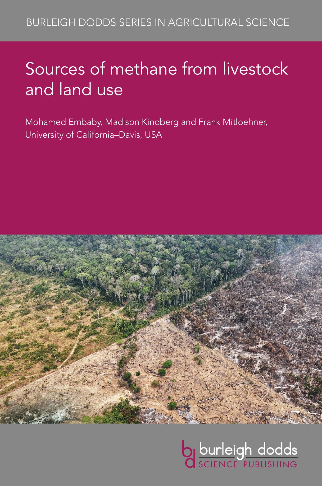 Cover image for Sources of methane from livestock and land use ISBN 9781835458488